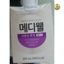 엠디웰 메디웰 신장식 투석 플러스 균형영양식 200ml x 6팩 1개, 4세트