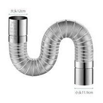 주름 자바라 보일러 연통 환풍기 배기관 스텐연통, 70mm 두께의 순수 알루미늄 배기관
