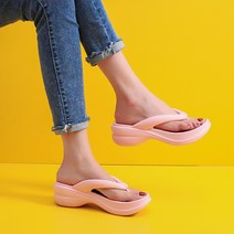 주디앤 여성 발편한 키높이 쪼리 슬리퍼