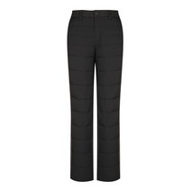 남성 로고 자수 사이드 배색 구스 다운 팬츠_BGAWPT212BK