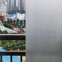 현대시트 무점착 반투명 암막 유리 창문 시트지, 모래알(애칭)