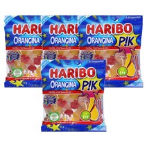 하리보 오랑지나 120g Haribo Orangina PK, 4팩