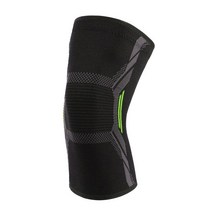 해피벨 무릎 보호대 니트 나일론 스포츠 무릎 패드 라이딩 보호 장비 1 개 달리기 농구, 01 Green_03 XL, 02 A-Green_04 XL