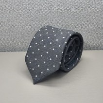 카운테스마라 CNSQ3A1103G0 깔끔한 도트무늬 올오버 실크타이 3종택1