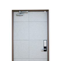흡음재 차음재 원룸 아파트 간편시공 DIY 자석 현관문 방음재, 그레이, 1개