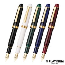 플래티넘 센츄리 만년필 금장 3776 PNB-15000, #41 로렐 그린, B