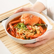 홍게라면 밀키트 1+1 (2마리) 수율 80% 이상 속초홍게 캠핑 파티 술안주, 밀키트 1개(홍게 2마리+라면 2개)