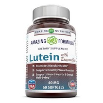 어메이징뉴트리션 Lutein 루테인 지아잔틴 40mg 60정, 1개