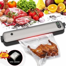 음료 커피 실링기 캔 진공 포장기 가정용 요리 밀봉기 조리 떡포장 기계 220v110v 식품 실러 자동 상업 식품 실러 씰링 클립 포장 포함 15pcs 가방, 유로 플러그