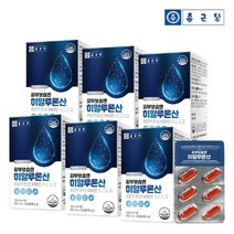 종근당 [종근당] 피부보습엔 히알루론산(비타민4종 복합기능) 6박스/6개월분, 30정, 6개