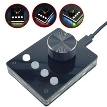 매크로키보드 programmable diy 기계식 키보드 usb 유선 rgb custom mini knob macro hotswap keypa volume for호환, 없음