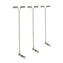 히트 회전도래 천평 원투채비 낚시소품, 15cm