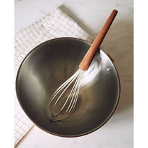 자라홈(ZARAHOME) 공식스토어 실리콘 & 우드 거품기 44218759733, 33 x 6.4 x 6.4 cm, 크림