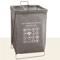 가정용 재활용 공병 분리 수거함 틈새 분리수거대 크림, 1개