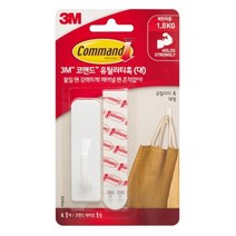 [이서지니]3M)코맨드 유틸리티훅(17503/대), 단품