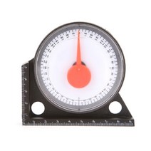 경사 경사계 돌출기 각도 각도 기울기 틸트 레벨 미터 클리너 게이지 위트, 검은색