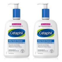Cetaphil - 세타필 젠틀 포밍 데일리 페이셜 클렌저 16oz(473ml) 2팩