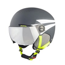 알피나 주니어 아동 헬멧 2223 ALPINA ZUPO VISOR QLITEcharcoal-neon matt