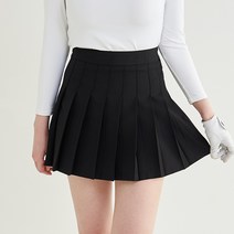 라운드에스 여성 골프 베이직 플리츠 스커트 테니스 주름 치마 큐롯 치마바지 골프웨어 골프복 연습복