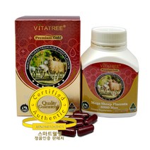 비타트리 프리미엄골드 호주양태반 80000mg 100캡슐 고함량 고급양태반 영양제, 1개