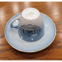 (엔틱/빈티지) 덴마크 로얄코펜하겐 빙앤그뢴달(B&G) Rosendal 찻잔 커피잔 세트