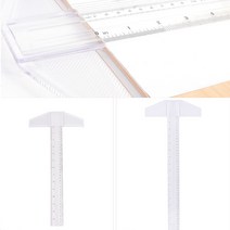 투명 조립식 제도용 T자 티자 조립식제도용자 T자, 사이즈, 45cm