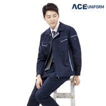에이스유니폼 여름작업복 ACE-1603 근무복 상의 바지, 34
