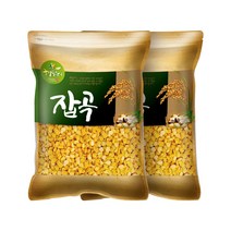 현대농산 2022년 햇곡 깐 병아리콩 4kg (2kgX2봉) 조각 병아리콩, 2개