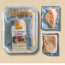 닭가슴살 해파리 냉채 해초 세트, 닭가슴살 해파리 해초모듬 400gX3개