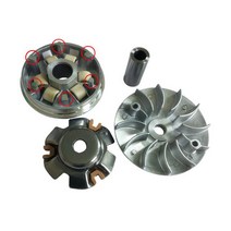 엔진부품 오토바이 강화 드라이브 페이스 클러치 풀리 Variator 어셈블리 GY6-125 152QMI 157QMJ 스쿠터 먼, 01 6 Column