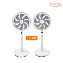 스미스앤스미시 BLDC선풍기 음성인식 스탠드팬 대형팬 14인치 (1+1)