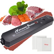 닝타우스 가정용 진공포장기 본체+밀봉팩 10pcs, ZKFK-001