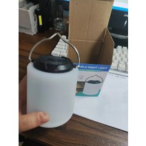 Ciliver 2021 충전식 휴대용 충전 야외 캠핑 led등 비상 텐트등 야외 야시장 노점등, 작은 캠핑 램프가 내장되어 긴 기둥 모양