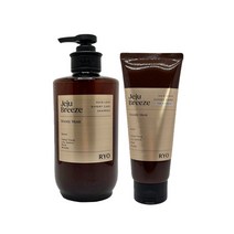 려 자양윤모 탈모증상케어 제주산들바람 샴푸585ml+트리트먼트200m, 1세트