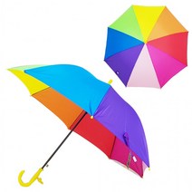 BUyuS호루라기 자동우산 아동우산 아동 무지개우산 색동우산 어린이우산 아동무지개 어린이날선물 우산인쇄굿딜 브이숍