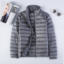 남성 아우터 겨울 패딩 점퍼 LCEHUMAΝUNIQLO2019 신형 경량다운 남성 하이넥 쇼트 경량 점퍼 점퍼