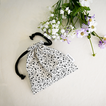 브리디 쿠키 달마시안 테라조 미니 스트링 파우치 4종