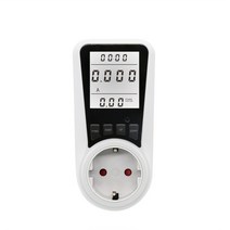 소비 전력 측정기 전기 전압 분석기 계량기 디지털 전력계 220V AC 에너지 미터 EU 플러그 킬로와트, EU 220V, 1.EU 220V