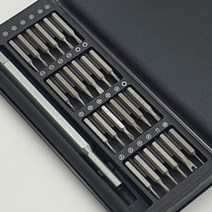 미세 별 나사 드라이버 모양 y자 삼각 세모 별표 24종 1자 피스 얇은 십자 볼트 안경 시계 얇은 도라이바 컴퓨터 조립 u형 팁 드라이브 육각형 틈새 만능 키트 공구, 1개