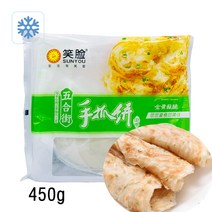 왕부정 중국식품냉동 쇼랜 충샹풍미 소좌빙 밀전병 식사대용 (5장)