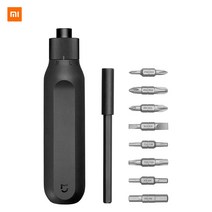 NEW XIAOMI MIJIA 16 IN 1 S2 래칫 스크루 드라이버 세트 잡지 디자인 20NM 듀얼 헤드 스크류 수리 도구, 검은 색