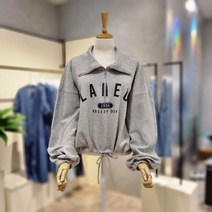 에이비에프지 DB_ ab.f.z 라그랑 집 업 카라 크롭 티 AOW4QK40J