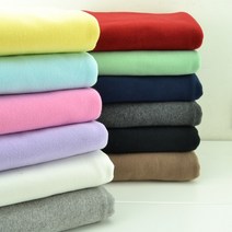 의류 재봉 천신축성 코튼 라이크라 니트 원단 아기 저지 DIY 바느질 공예 패션 의류 50*170cm, 02 2