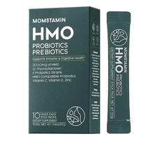 MOMSTAMIN HMO(모유 올리고당류) 슈퍼 프리바이오틱스 및 프로바이오틱스 여성용 남성용: 면역 소화 보충제 HMO 프로바이오틱스 HMO 보충제 프리바이오틱스 파우더 - 10일 체험