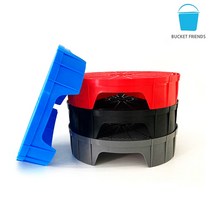 버킷프렌즈 세차 버킷가드 거름망, 블루