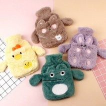 겨울 온수팩 인형 물주머니 손난로 찜질팩 보온, 곰