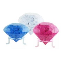 크리스탈 다이아몬드퍼즐 3D 입체퍼즐 플라스틱퍼즐 맞추기