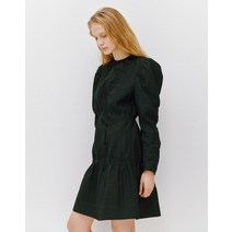 22SS [가을추천]블랙 엠보패턴 긴팔원피스 JSDR2A220BK