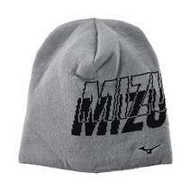 MIZUNO (미즈노) 스키웨어 로우 게이지 니트 캡 Z2JW0502 사이즈 : F, 회색