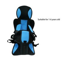 영유아 카시트 휴대용 유아용 Dropshipping-어린이 카트 매트 안전 시트 자동차 범용 좌석 1-6 세 쇼핑 아기 좌석 매트리스, 비